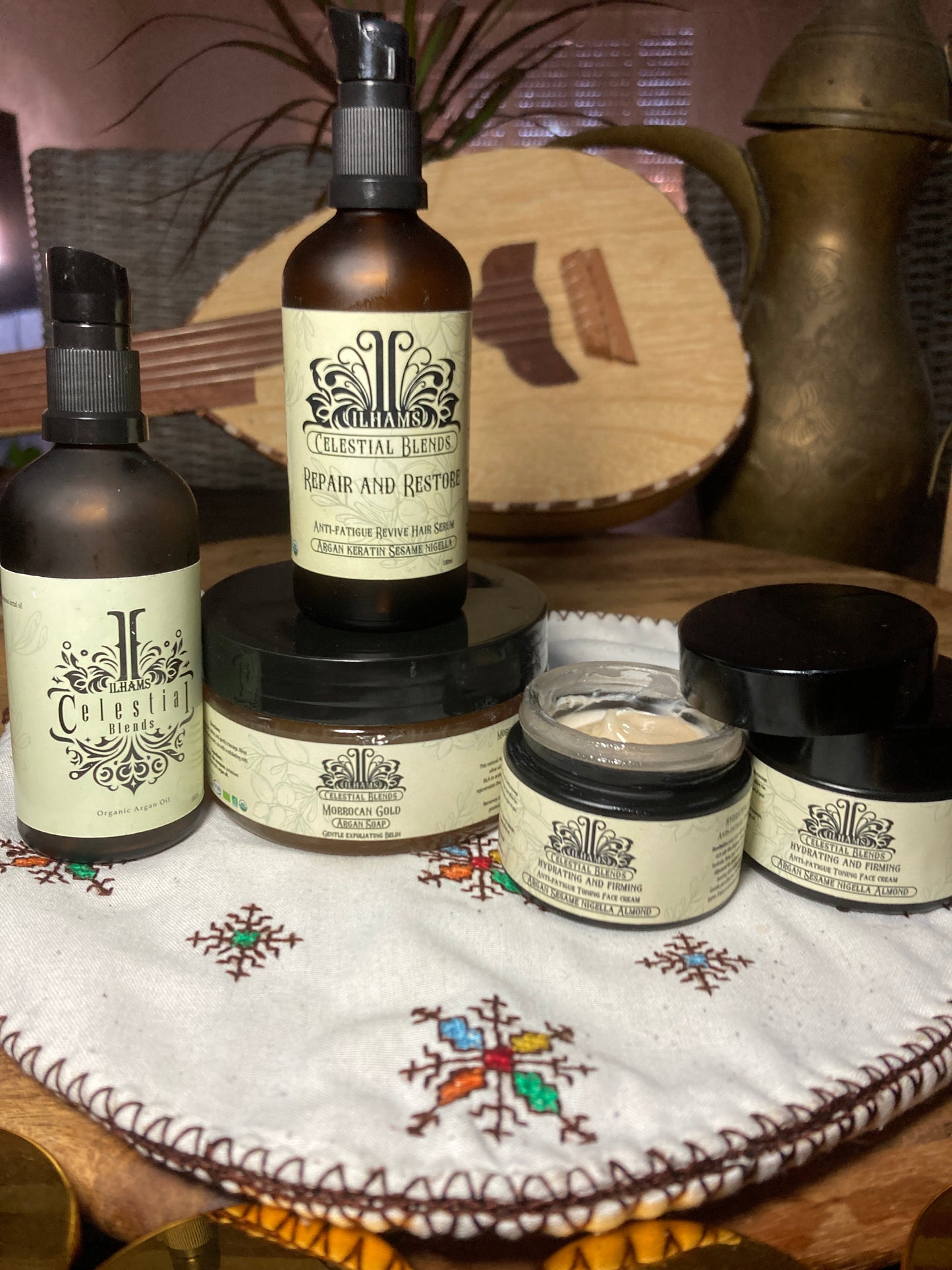 Ilhams Celestial Blends : Repair & Restore - Anti-fatigue Hair Serum 100ml.