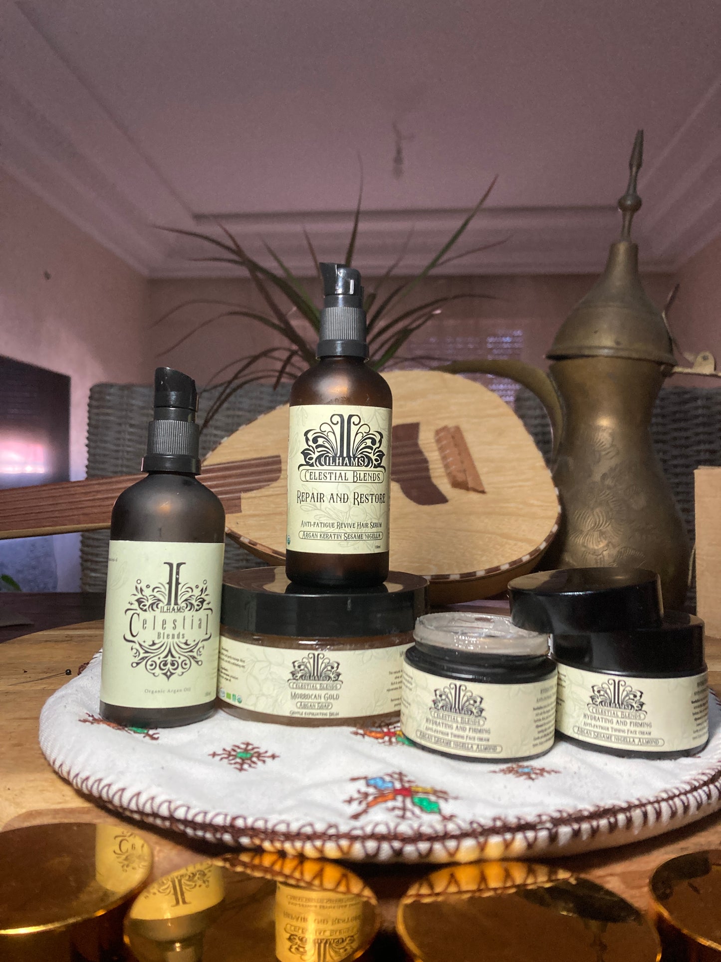 Ilhams Celestial Blends : Moroccan Gold - Argan soap