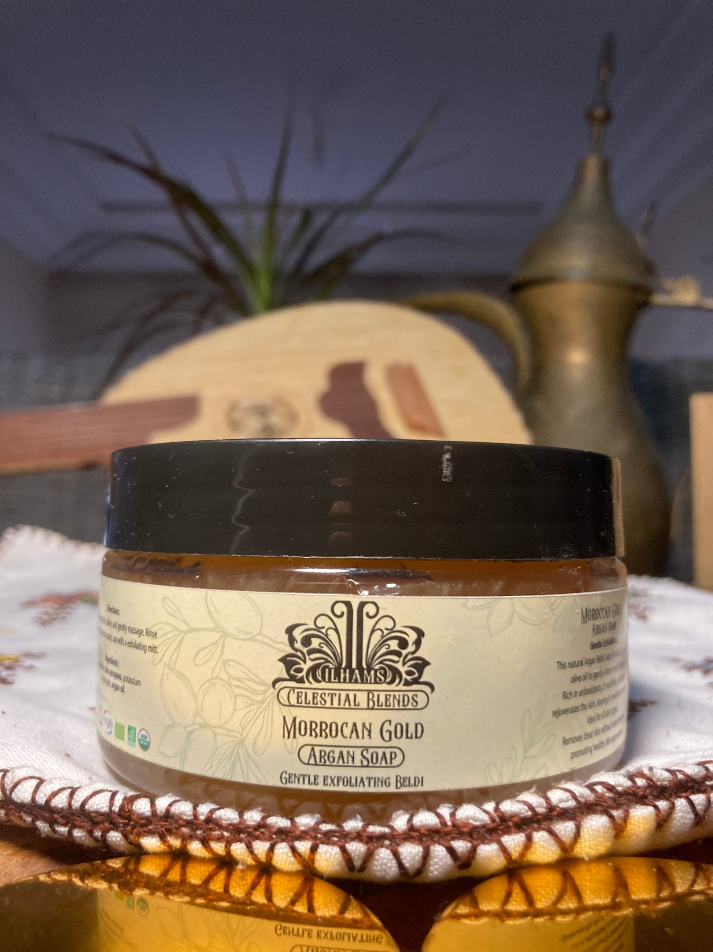 Ilhams Celestial Blends : Moroccan Gold - Argan soap