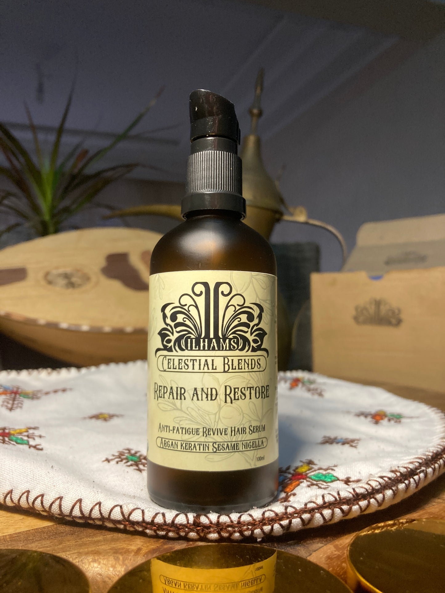 Ilhams Celestial Blends : Repair & Restore - Anti-fatigue Hair Serum 100ml.